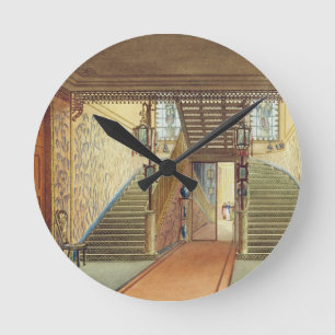 Horloge Ronde The Staircase, from Views of the Royal Pavilion, B