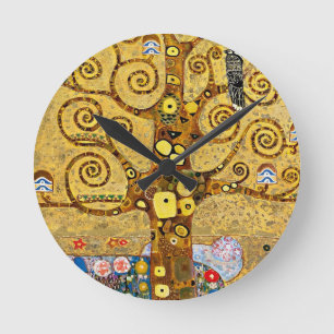 Horloge Ronde "The Tree of Life", Gustav Klimt
