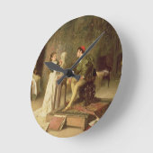 Horloge Ronde The Young Sculpture (oil on canvas) (Angle)