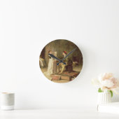 Horloge Ronde The Young Sculpture (oil on canvas) (Maison)