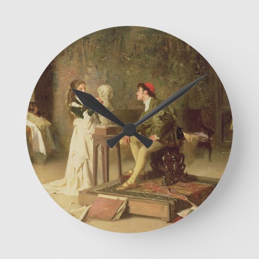 Horloge Ronde The Young Sculpture (oil on canvas) (Recto)
