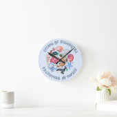 Horloge Ronde Thème Océan (Maison)
