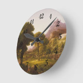 Horloge Ronde Thomas Cole Dream d'Arcadia (Angle)