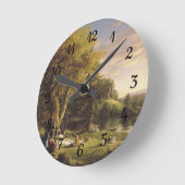 Horloge Ronde Thomas Cole Le Pic-Nic (Angle)