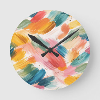 Horloge Ronde Throw Pillow