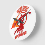 Horloge Ronde throwdiscus (Angle)