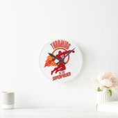 Horloge Ronde throwdiscus (Maison)