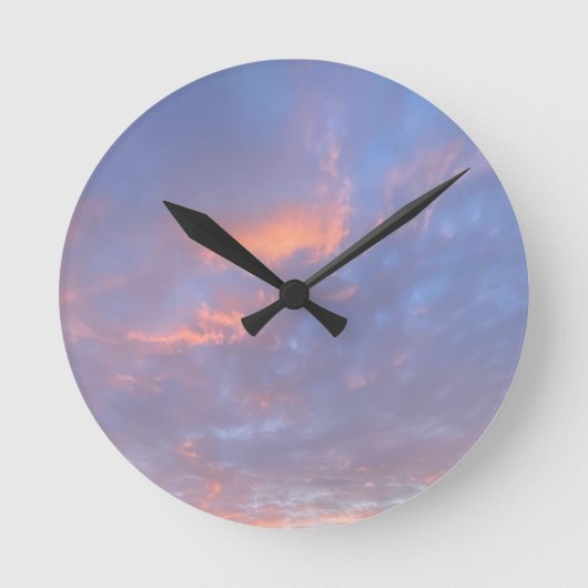 HORLOGE RONDE TIC TOC - DÉPLACER LE CIEL ET LA TERRE (Recto)