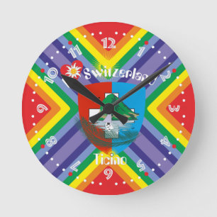 Horloge Ronde Ticino Suisse Svizzera Svizra