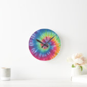 Horloge Ronde Tie Dye One (Maison)