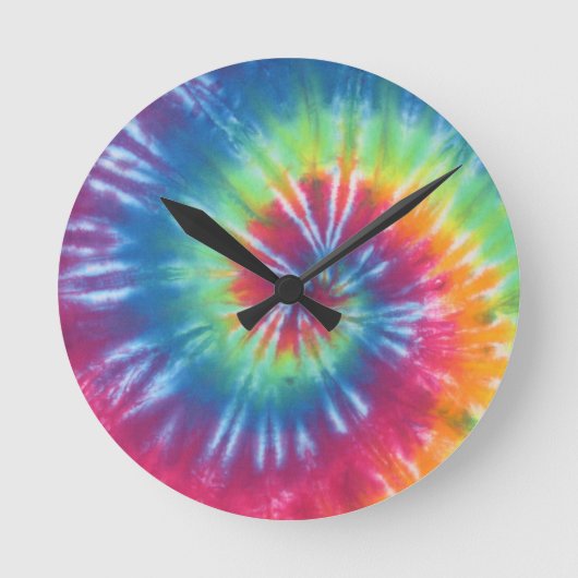 Horloge Ronde Tie Dye One (Recto)
