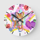 Horloge Ronde Tiger (Recto)