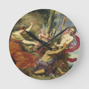 Horloge Ronde Time Overcome by Youth and Beauty