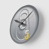 Horloge Ronde Timer de bière officiel (Angle)