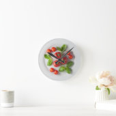 Horloge Ronde Tomato et Basil Wall Clock (Maison)