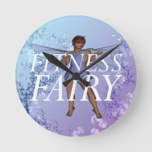 Horloge Ronde TOP Fitness Fairy