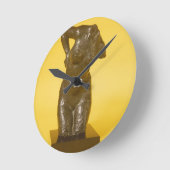 Horloge Ronde Torso (bronze) (Angle)