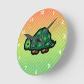 Horloge Ronde Tortue (Angle)