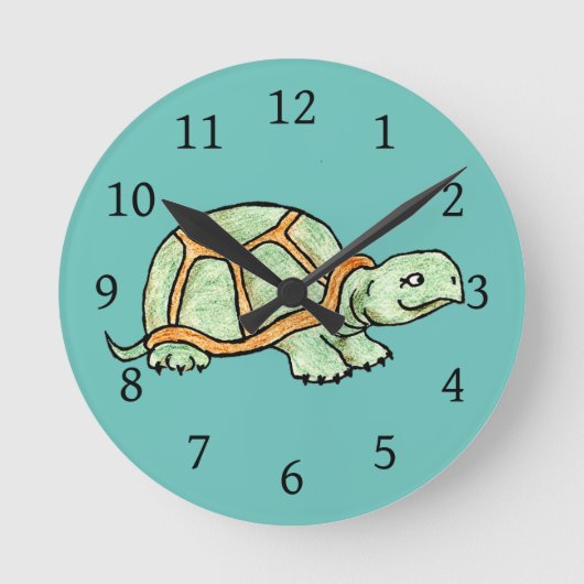 Horloge Ronde Tortue (Recto)