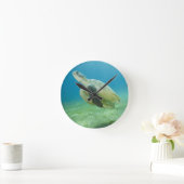 Horloge Ronde Tortue (Maison)