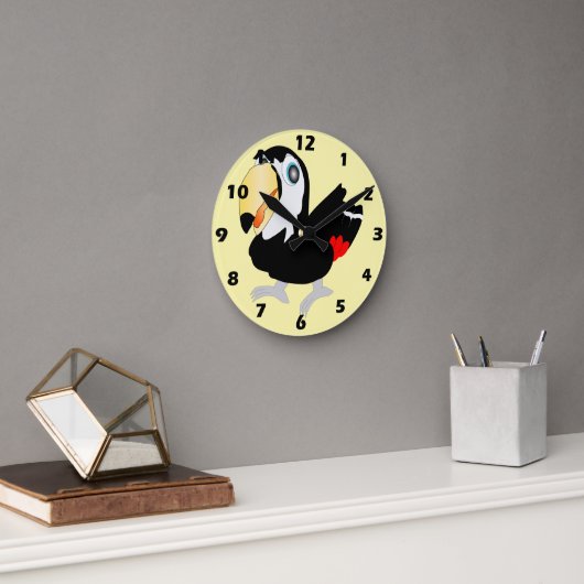 Horloge Ronde Toucan Design (Bureau)