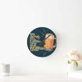Horloge Ronde Toujours bière (Maison)