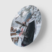 Horloge Ronde Toujours ensemble (Angle)