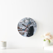 Horloge Ronde Toujours ensemble (Maison)