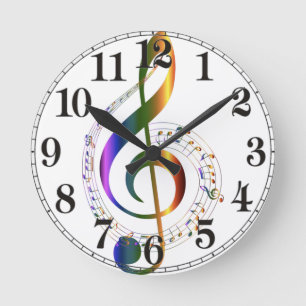 Horloge Ronde Tour de musique