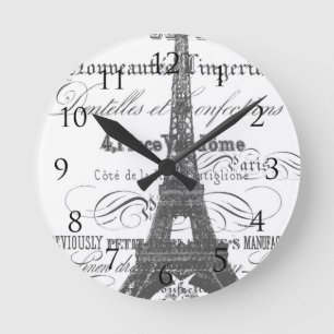Horloge Ronde Tour Eiffel