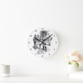 Horloge Ronde Tournoi de tennis de Wall Clock (Maison)