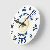 Horloge Ronde Tracé (Angle)