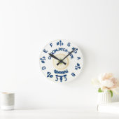 Horloge Ronde Tracé (Maison)