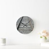 Horloge Ronde Traces ferroviaires (Maison)