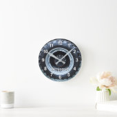 Horloge Ronde Tracteur (Maison)