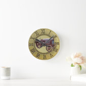 Horloge Ronde TRACTEUR vintage (Maison)