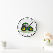 Horloge Ronde Tractor Wall (Maison)