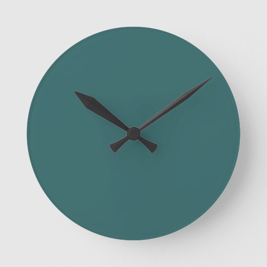 Horloge Ronde Transformative Teal (Recto)