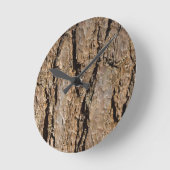 HORLOGE RONDE TREE BARK (Angle)