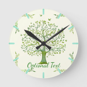 Horloge Ronde Tree of Life