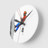 Horloge Ronde Tree Surgeon Arborist (Angle)
