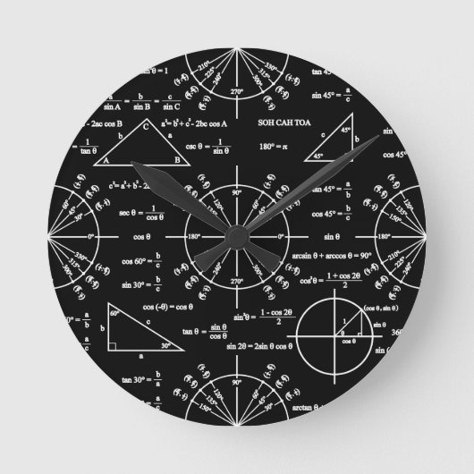 Horloge Ronde Triage et triangles (Recto)