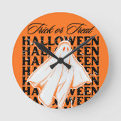 Horloge Ronde trick or treat (Recto)