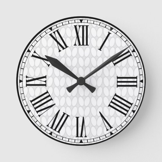 Horloge Ronde Tricot Stitch Classic (Recto)