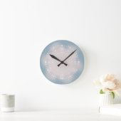 Horloge Ronde Triple Time Marks (Maison)