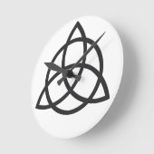 Horloge Ronde Triquetra (Angle)