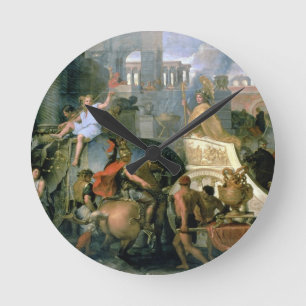 Horloge Ronde Triumph d'Alexandre, ou l'entrée d'Alexa