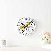 Horloge Ronde Trompette (Maison)