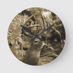 Horloge Ronde Trophée Deer