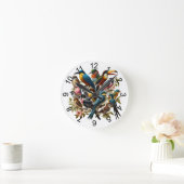 Horloge Ronde Tropical (Maison)